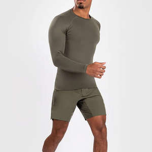 Camiseta Deportiva de Compresión para Hombre 2026, Transpirable, de Secado Rápido, Alta Elasticidad, Ligera, de Spandex/Poliéster - Product Image 3