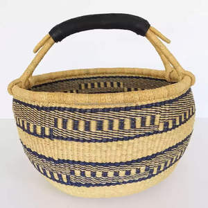 Cesta de Paja Circular Ligera Bolga, Hecha a Mano con Pasto Marino, Ecológica, Personalizable, Organizador de Almacenamiento, Decoración del Hogar, Venta al por Mayor en Vietnam - Product Image 6