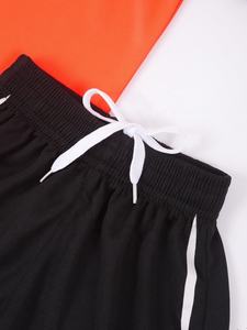 5-14 bambini ragazzi 2 pz tuta sportiva <span class=keywords><strong>calcio</strong></span> t-shirt e pantaloncini Set uniforme per giocare a <span class=keywords><strong>calcio</strong></span> basket allenamento <span class=keywords><strong>incontro</strong></span> in esecuzione - Product Image 5