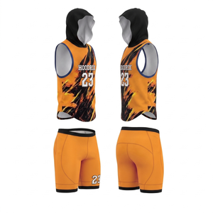 Wholesale Custom 7 <b>on</b> 7 Football Practice Uniform Sublimation Printed Jersey <b>Set</b> Polyester Mesh Team Sportswear OEM Private <b>Sale</b> - Product Image 2