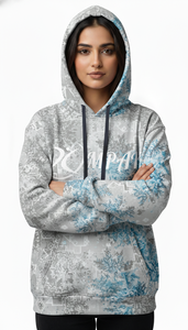 Sweat-shirt unisexe tendance et surdimensionné avec un design sublimé pour les marques de vêtements streetwear - Product Image 2