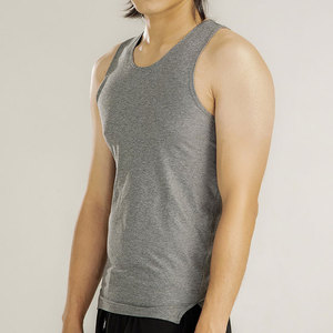 Custom Manufacturer OEM Factory Price Men Low MOQ Streetwear Fashion High Street <b>Longline</b> 230 260 Gsm Heavyweight Tank <b>Top</b> - Product Image 4