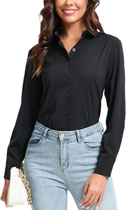 Hot Sale Fashionable Men's Stand Collar Spring Casual <b>Shirts</b> High Quality Anti-Wrinkle Full Sleeve <b>Polyester</b>/Cotton Single - Product Image 5