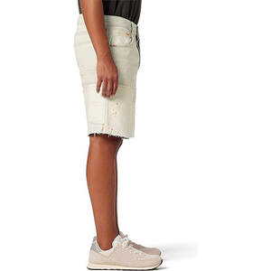 Shorts de Mezclilla Desgastados para Hombre, Estilo Casual Urbano, Corte Moderno - Product Image 2