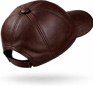 Genuine Leather Baseball <b>Cap</b> Minimalist Beige Dad <b>Hat</b> Blank 6 Panel Unstructured Leather <b>Cap</b> Factory Direct - Product Image 2