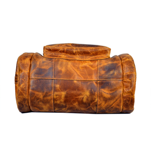 Elegante Bolsa de Viaje de Cuero Premium, Bolsa de Fin de Semana Espaciosa para Viajes de Negocios, Gimnasio y Uso Diario - Product Image 5