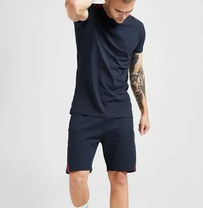 Conjunto de Verano para Hombre, Camiseta de Manga Corta y Pantalones Cortos, Estilo Casual, para Deporte, Dos Piezas, Oferta - Product Image 5