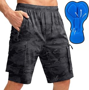 Men's Camouflage <b>Cycling</b> <b>Shorts</b> With 3D <b>Padding</b> Quick Dry Multi Pocket Summer Sport Wear mtb mountain bike <b>shorts</b> - Product Image 1