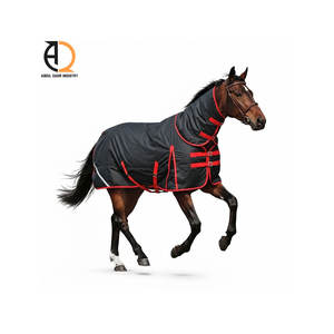 Couverture de cheval super résistante, imperméable et respirante, avec doublure en polaire chaude et longue, pour l'extérieur - Product Image 5