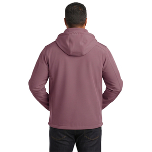 Veste de randonnée imperméable coupe-vent en toile pour homme avec logo personnalisé sur le devant - Product Image 2