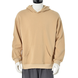 Sweat à capuche pour homme en mélange polyester/coton, coupe classique, épaules tombantes, imprimé personnalisé, séchage rapide, respirant, décontracté - Product Image 1