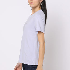 T-shirts d'été pour femmes, brodés et imprimés, 100% coton, coupe ajustée, respirants, écologiques, couleurs personnalisées, décontractés - Product Image 2