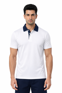 เสื้อเชิ้ตแขนสั้นผู้ชาย Primora Global ผ้าฝ้ายทอ 100% หนัก 220 GSM คุณภาพพรีเมียมสำหรับส่งออก ผลิตในอินเดีย - Product Image 2