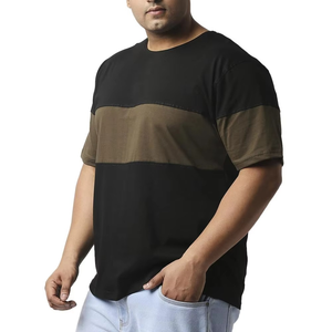 เสื้อยืดโอเวอร์ไซส์ผู้ชาย คอตตอน แขนสั้น ไซส์ใหญ่ สไตล์ลำลอง สตรีทแวร์  รับสกรีนโลโก้ ผลิตตามแบบ OEM - Product Image 2