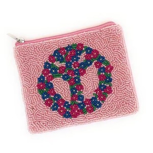 Porte-monnaie en perles NEW YORK Crystal Craft, sac perlé personnalisable avec logo, broderie artisanale, thème international de l'amour - Product Image 6