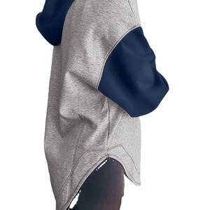 เสื้อไหมพรมพิมพ์ลายคอวีผูกเชือก สไตล์ลำลอง ตัดต่อสีสัน  คุณภาพสูง สำหรับฤดูใบไม้ร่วงและฤดูหนาว  รับผลิตตามสั่ง ขายส่ง - Product Image 2