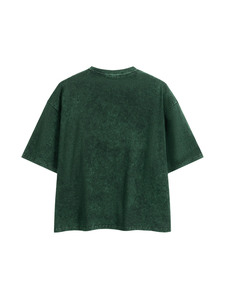 เสื้อยืดโอเวอร์ไซส์สไตล์สตรีทแวร์แบบฟอกสี วินเทจ เนื้อผ้าหนา ทรงหลวม ไหล่ตก พรีเมียม ผ้าฝ้าย - Product Image 5