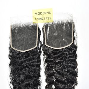 Cheveux humains brésiliens naturels vierges non traités, cuticules alignées, qualité Genius Weft, avec closure HD 6*6, bouclés, provenant de Temple, vente en gros - Product Image 3