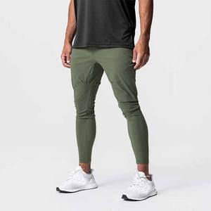 Pantalones Deportivos de Cintura Media para Hombre, Estilo Occidental, Tipo Cargo, 100% Algodón, Diseño a Rayas, Casuales - Product Image 1