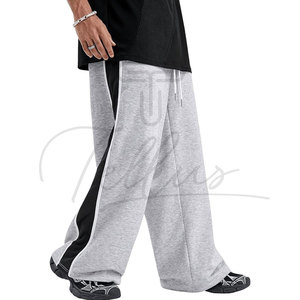 Pantalones de hombre de lona ligeros de doble cintura, holgados, formales, de corte suelto, acampanados, estilo urbano, impermeables, hechos en Pakistán, ¡los más vendidos! - Product Image 5