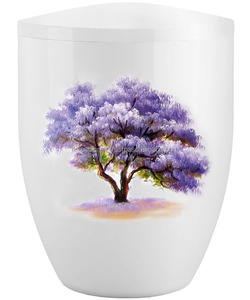 Tôle blanche de style européen classique en acier inoxydable OEM pour urnes de crémation Vase de cendres à bas prix Offre Spéciale fournitures funéraires - Product Image 4