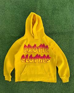 Sweat à capuche oversize en coton 100% de haute qualité, style streetwear automne, avec appliqué vieilli, patchs, coupe courte, effet délavé soleil et épaules tombantes zippées - Product Image 5