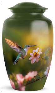 Wholesale Metal Cremation Urns for Adult Human Ashes Modern Design Funeral Supplies Casket <b>Memorial</b> <b>Keepsake</b> - Product Image 4