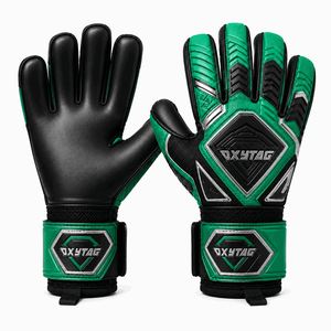 Guantes de Portero de Fútbol Profesionales de Látex con Alto Agarre, Transpirables, Ligeros, con Cierre de Gancho y Bucle para Adultos, Venta al Por Mayor, Personalizados - Product Image 1