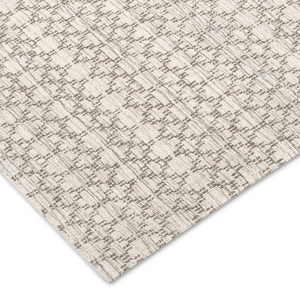 Tapis d'intérieur en laine recyclée et polyester, tissé à la main, de qualité supérieure, géométrique et moelleux, pour salon et chambre à coucher - Product Image 5