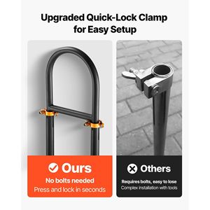 Maniglia per Carrello da Golf 17.7 X 9.3 X 35.6 Pollici, Compatibile con la Maggior Parte dei Carrelli, Facile Installazione, Nessuna Modifica Necessaria, Metallo 27.5 Pollici - Product Image 4