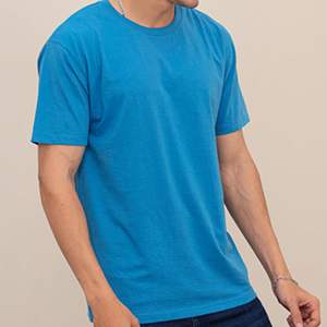 เสื้อยืดคอกลมพิมพ์ลายผ้าฝ้ายโพลีเอสเตอร์ 100% แบบกำหนดเอง ขายส่ง เสื้อยืดโอเวอร์ไซส์ไซส์ใหญ่สำหรับผู้ชาย รับผลิตแบบ OEM ODM - Product Image 1