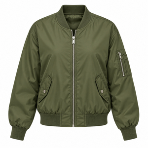 Chaquetas Bomber para Mujer con Diseño de Múltiples Bolsillos / Chaquetas Bomber Modernas para Mujer en Venta, Nueva Llegada, Personalizadas - Product Image 4