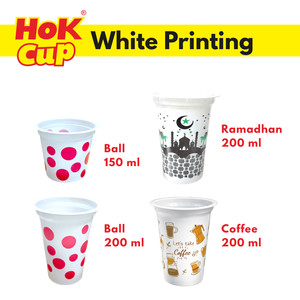 Heat Resistant Polka Dot Custom Printing 200 ml <b>Plastic</b> PP Polypropylene <b>Cup</b> made in Indonesia for Party - Product Image 4