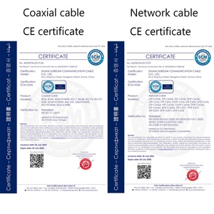 Câble coaxial blindé à faible perte en cuivre 50ohm pour gaine en PVC CATV CCTV 305m de longueur <span class=keywords><strong>LMR200</strong></span> LMR300 LMR400 câbles de Communication - Product Image 2