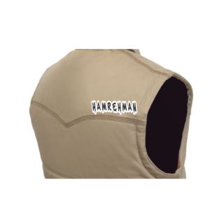 Gilets de soudeur une pièce, combinaison de soudage sur mesure, vestes de protection en cuir de haute qualité résistantes à la chaleur - Product Image 5