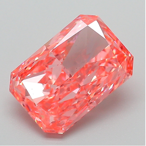Premium <b>Pink</b> Lab Created Diamond Rectangular Modified Brilliant Shape Supplier - Product Image 4