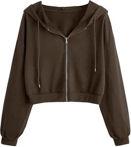 Conjunto de 2 piezas para mujer: Chaqueta corta de forro polar y pantalón jogger con bolsillos cargo, color avena, estilo informal 2026 - Product Image 3
