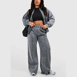 Women Fitted <b>Velour</b> Hooded Gym <b>Tracksuit</b> 2026 New Arrivals Long Sleeve Active Jogger Suit Training Sweatsuit - Product Image 1