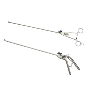 Steel Manual <b>Laparoscopic</b> Needle Holder 5mm Stomach Grasping Forceps Reusable General Surgery Tool CE Certified Metal Med - Product Image 4