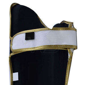 Protège-tibias en cuir de haute qualité pour adultes, boxe et MMA - Protection des pieds écologique, durable et légère - Product Image 5