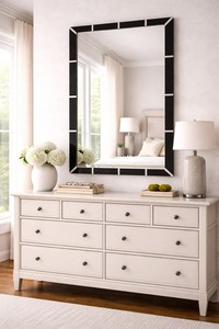 Luxury Decorative Resin Frame <b>Mirror</b> 24"x36"Inch |Stylish Modern Design | Premium <b>Wall</b> <b>Mirror</b> for Living Room Bathroom & Hallway - Product Image 2