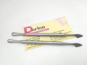 Empujadores de Cutículas con Acabado Plateado Regular, Empujador de Cutículas de Acero Inoxidable con Logotipo Personalizado, Removedor de Piel Muerta en Forma de Cuchara - Product Image 5
