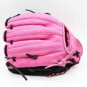 Warpro Industry Pink Synthetic Insulated Split Finger <b>Baseball</b> <b>Glove</b> Left-Handed H-Web Full Finger Hook Loop Closure Non-Slip - Product Image 4