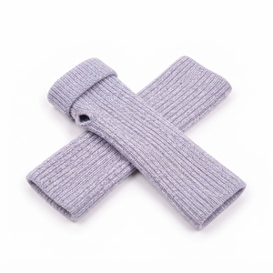 Unisex Stretch Fingerless Gloves Knit <b>Wrist</b> <b>Warmers</b> Outdoor Sports Cycling Fitness Running Training Gloves for Adults - Product Image 2