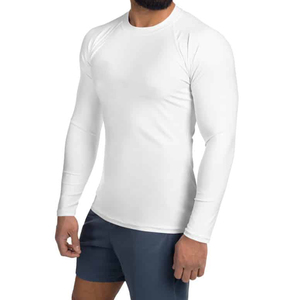 Rash Guard de Manga Larga para Fitness, Diseño Nuevo, Precio de Fábrica, Venta al por Mayor, Duradero, para MMA - Product Image 5
