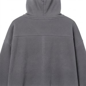 Sudadera con Capucha Oversize Unisex de Algodón Grueso Bordada Ecológica para Otoño, Estilo Casual, Personalizable - Product Image 2