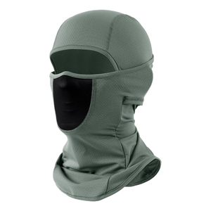 Balaclava unisexe respirante et légère, masque facial à capuche, couleur unie, style sportif pour adultes, utilisation hivernale - Product Image 2