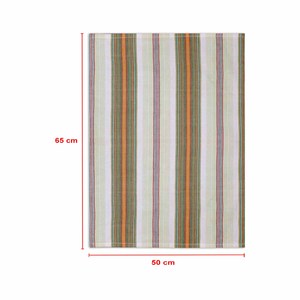 ผ้าเช็ดครัวลายทาง 100% ผ้าฝ้าย ปลอดสารอะโซ ซึมซับดีเยี่ยม ราคาประหยัด - Product Image 5