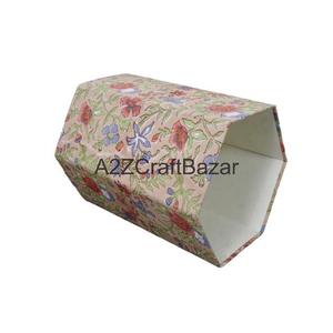 Poubelle pliable en papier recyclé fait main, imprimée en floc multicolore, pour usage extérieur, domestique ou professionnel, vente en gros - Product Image 3