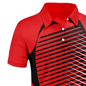 Camisa de Alta Calidad Personalizada para Hombre, Uniforme de Trabajo para Empleados, Antiarrugas, de Punto, Manga Corta, Lisa, de Algodón Estampado - Product Image 5